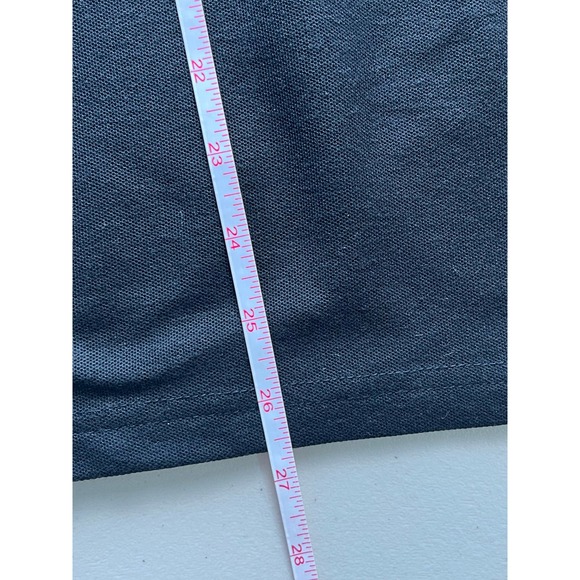 MENS SOLID GIRAFFE EMBROIDERY LONG SLEEVE POLO BLACK SIZE S NWOT - Picture 7 of 7